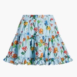 Hill House Space Floral Paz Skirt Medium